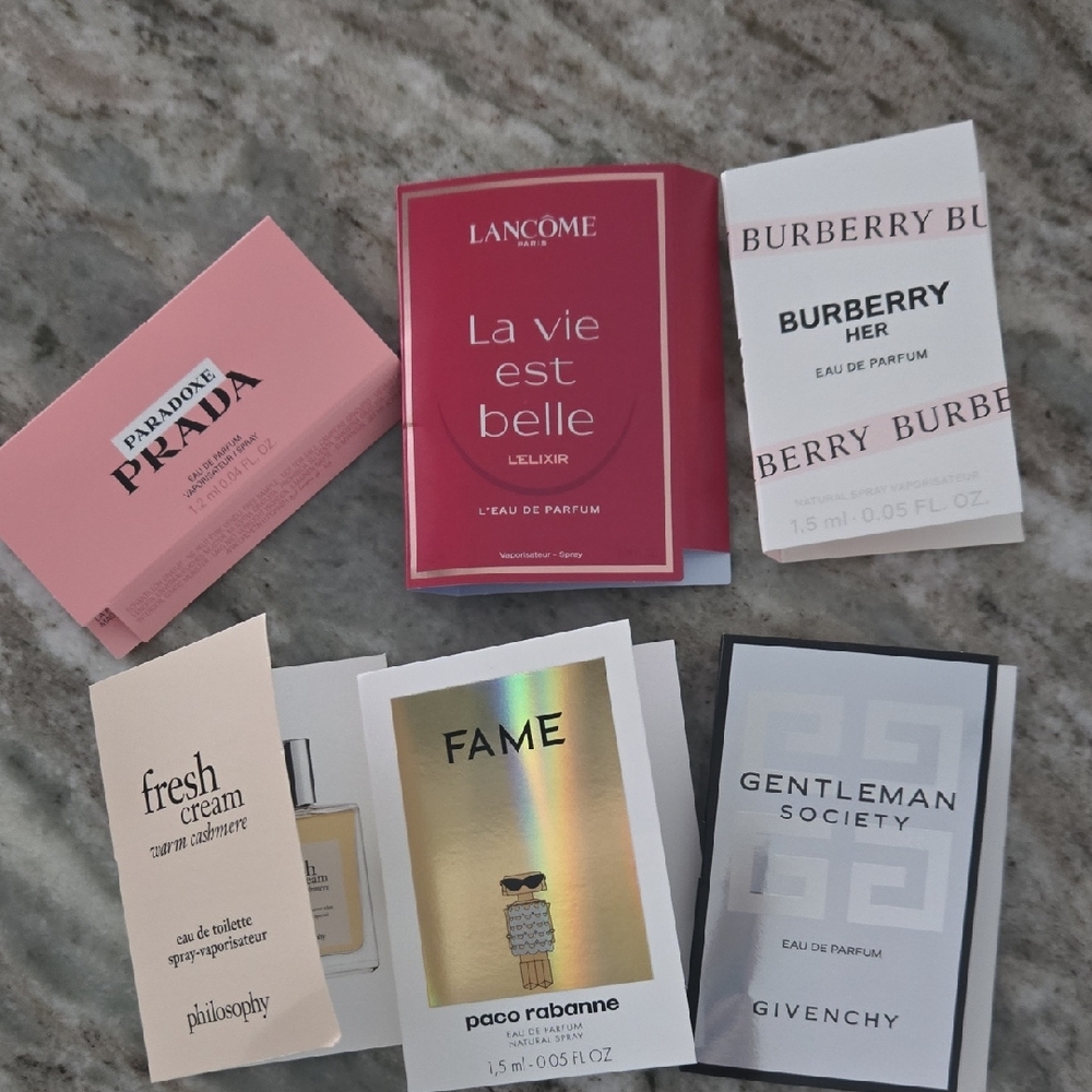 Assorted Perfume Sample Set